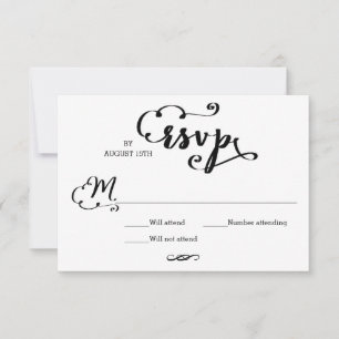 Tarjeta de respuesta - Guion de boda Damasco