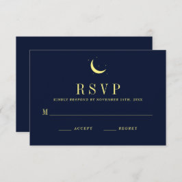 Tarjeta de respuesta mínima de estrella de la mari