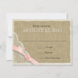 Tarjeta de respuesta para el país anticuado de Rub