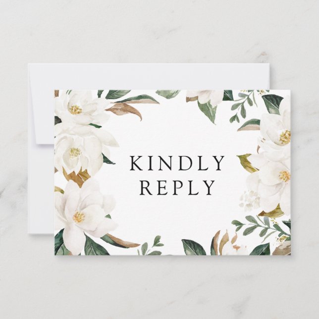 tarjeta de respuesta para elección de comida flora (Anverso)