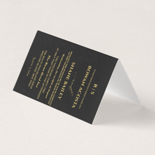 Tarjeta de respuesta para invitación de boda de lu