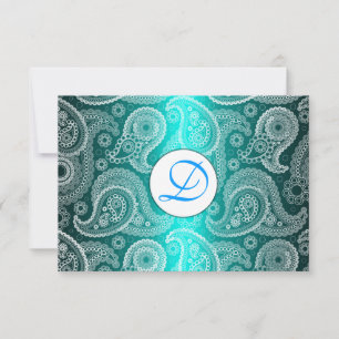 Tarjeta de respuesta para invitación de boda en la