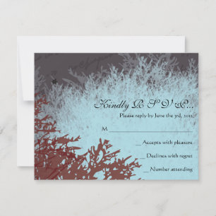 Tarjeta de respuesta PARIS FRANCH Bar Bat Mitzvah