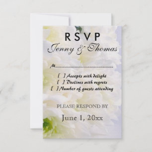 Tarjeta de respuesta RSVP