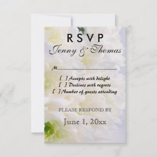 Tarjeta de respuesta RSVP