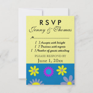 Tarjeta de respuesta RSVP