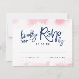 TARJETA DE RESPUESTA RSVP acud acuarela elegante c