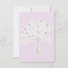 Tarjeta de respuesta RSVP Bar Bat Mitzvah