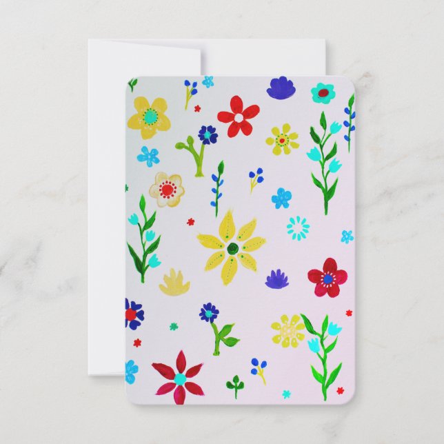 Tarjeta de respuesta RSVP Bar Bat Mitzvah (Anverso)