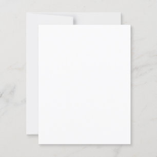 Tarjeta de respuesta RSVP de 4,25" x 5,5"