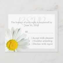 Tarjeta de respuesta RSVP de Boda de marea gris y