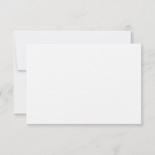 Tarjeta de respuesta RSVP de la boda de papel de l