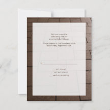 Tarjeta de respuesta RSVP de la película Bar Mitzv