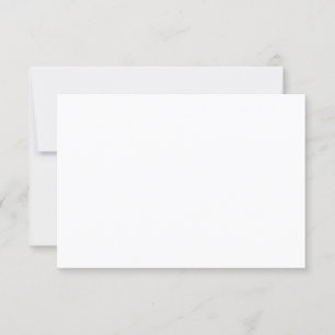 Tarjeta de respuesta RSVP de matrimonio de 3,5" x 
