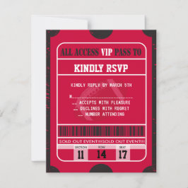 Tarjeta de respuesta RSVP de Mitzvah para la barra