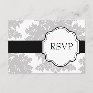 Tarjeta de respuesta RSVP de personalizable