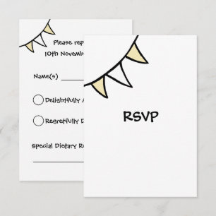 Tarjeta de respuesta RSVP de tractor para boda cam