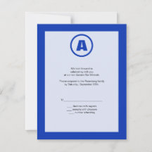 Tarjeta de respuesta RSVP del Héroe del Bar Mitzva