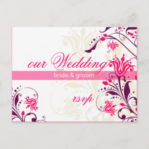 TARJETA DE RESPUESTA RSVP :: lily