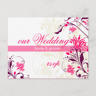TARJETA DE RESPUESTA RSVP :: lily