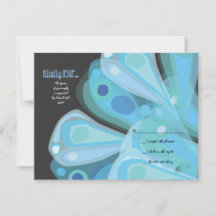 Tarjeta de respuesta RSVP para Bat Mitzvah