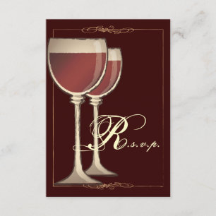 Tarjeta de respuesta RSVP para Fiesta con temas de