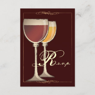 Tarjeta de respuesta RSVP para Fiesta con temas de