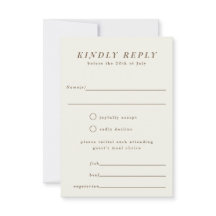 Tarjeta de respuesta RSVP RSVP de boda de sucursal