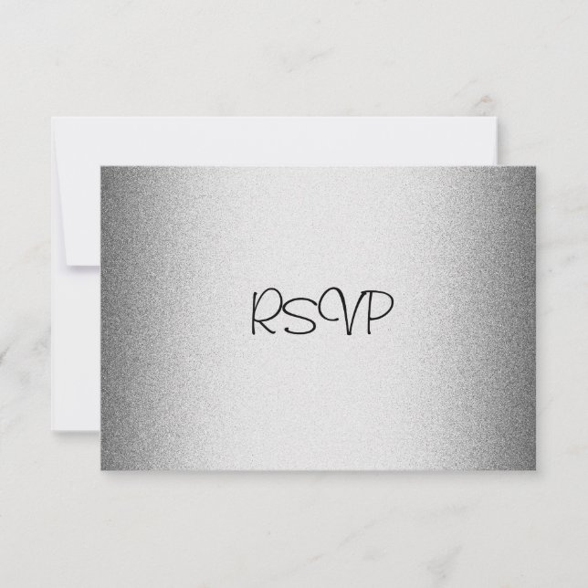 Tarjeta de respuesta RSVP Todos los eventos Elegan (Anverso)