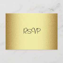 Tarjeta de respuesta RSVP Todos los eventos Elegan