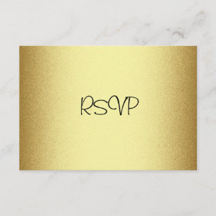 Tarjeta de respuesta RSVP Todos los eventos Elegan