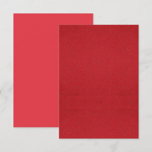 Tarjeta de respuesta Tomato Red Noise – Personaliz