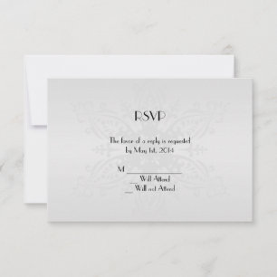 Tarjeta de respuesta Winter Wonderland