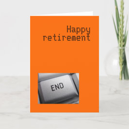 Tarjeta de retiro