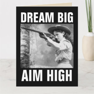 TARJETA DE REUNIÓN DE AMIGO ANNIE OAKLEY BIRTHDAY