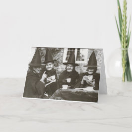 Tarjeta de reunión de brujas - Personalizada