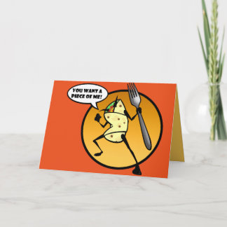 TARJETA DE REUNIÓN DE FUNNY PERSONALIZADO BURRITO