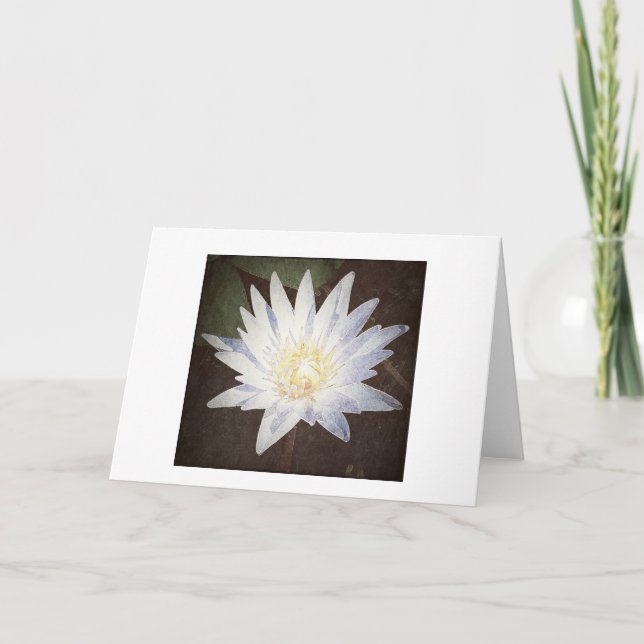 TARJETA DE REUNIÓN DE "LOTUS PINTADO" (Anverso)