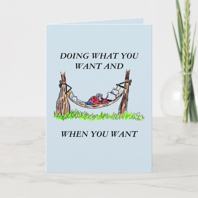 TARJETA DE REUNIÓN - RETIRADA DE HAMACES Y FELIZ (Anverso)