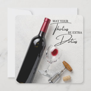 TARJETA DE REUNIÓN ROMÁNTICA DIVERTIDA PARA EL CUM