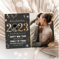 Tarjeta de revelación 2023 de Invitación de embara