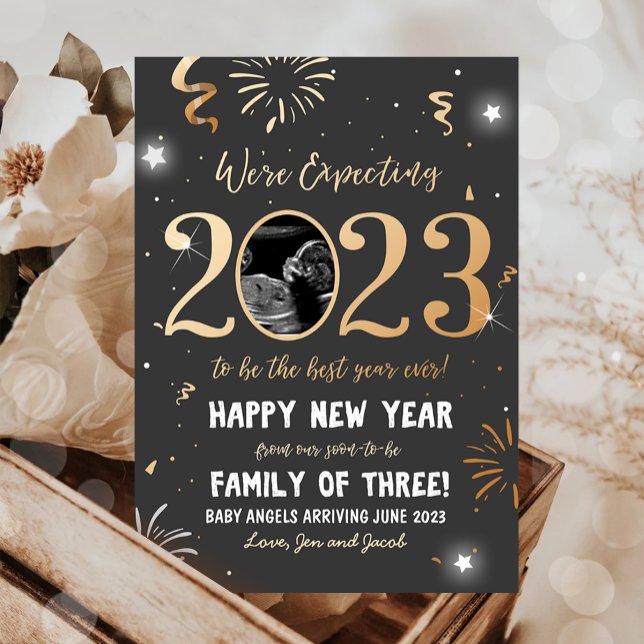 Tarjeta de revelación 2023 de Invitación de embara (Subido por el creador)