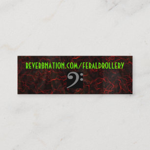 Tarjeta de Reverbnation FD