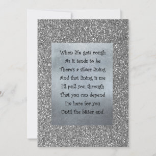 Tarjeta de revestimiento plateado