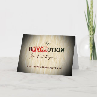 Tarjeta de revolución