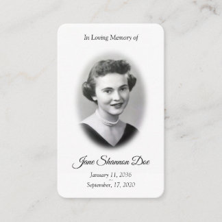 Tarjeta de rezo fotográfico | La 23.ª Tarjeta Memo