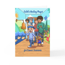 Tarjeta de rezo para la reafirmación de la curació