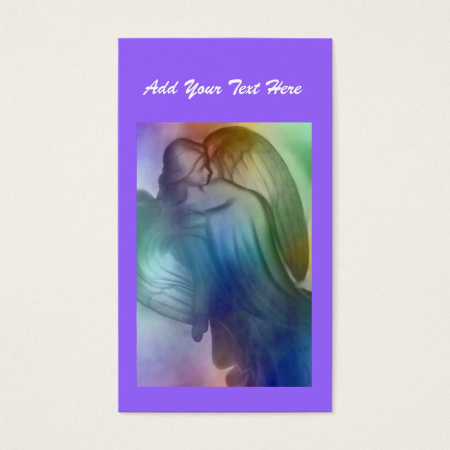 Tarjeta de rezo Rainbow - Angel Daily (Frente)