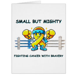 TARJETA DE "RIBBON PEQUEÑO PERO MÍNIMO Y AMARILLO"