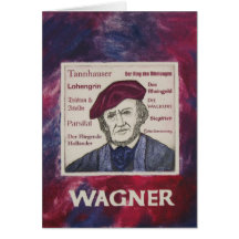 Tarjeta de Richard Wagner